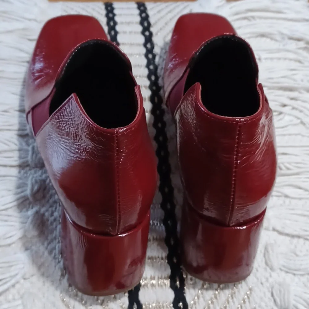 Italian red shoes - Picture 4 of 6